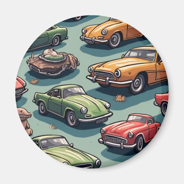 Cute Car Magnet (Front)