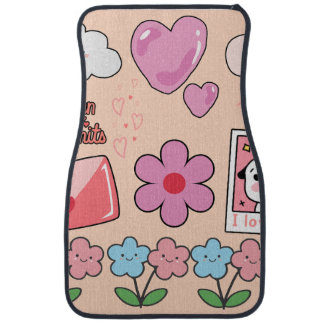 Cute car mats 