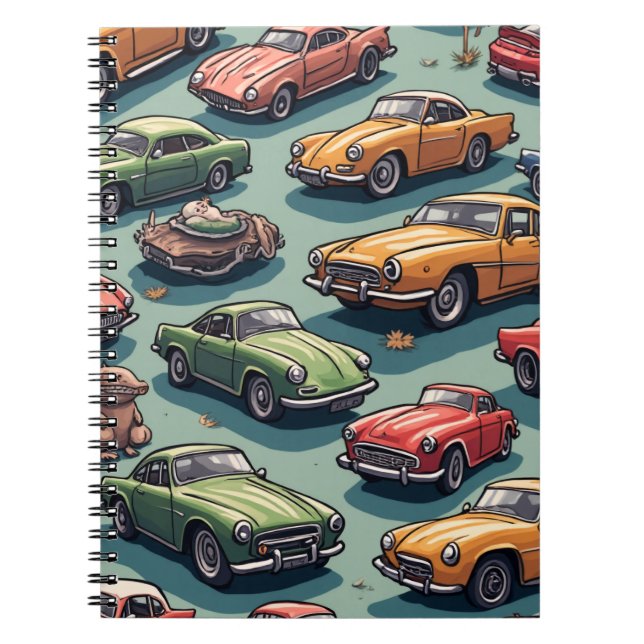 Cute Car  Notebook (Front)