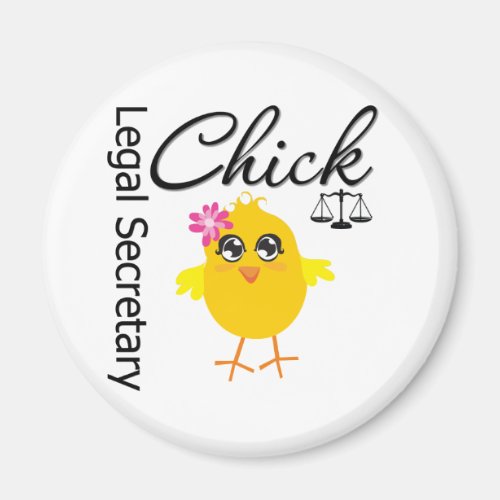 Cute Career Chick _ Legal Secretary Magnet