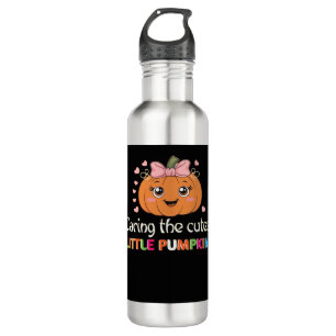Cute Caring For the Cutest Little Pumpkins Nurse H Stainless Steel Water Bottle