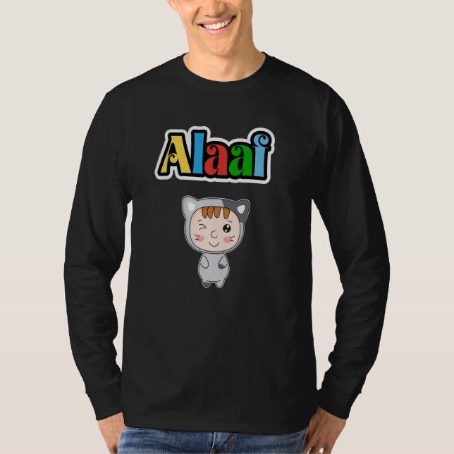 Cute Carnival Animal Kölle Alaaf Party Cat  3 T-Shirt (Front)