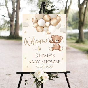 Cute Carnival Circus Show Birthday Welcome Foam Board