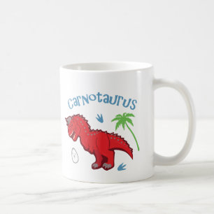 Cute Carnotaurus Coffee Mug