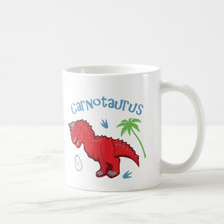 Cute Carnotaurus Coffee Mug