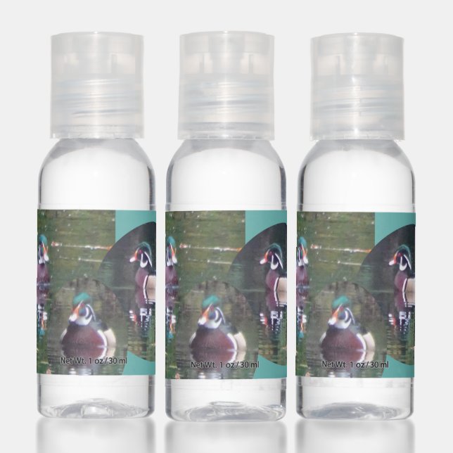 Cute Carolina Duck Design Travel Bottle Set Hand Sanitizer (Set)