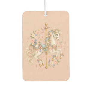 Cute Carousel Horse Vintage Art Air Freshener