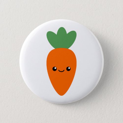 Cute Carrot Button