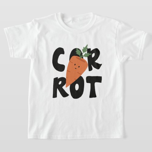 Cute Carrot T_Shirt