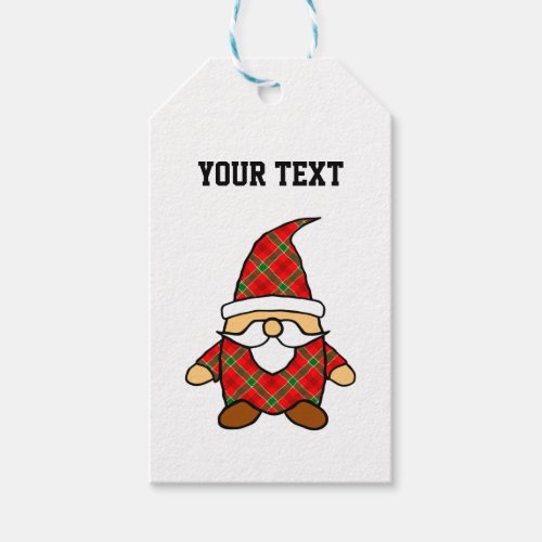 Cute Carton Gnome Drawing Invitation Gift Tags
