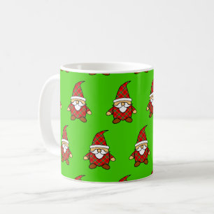 Cute Carton Gnome Pattern Christmas Coffee Mug