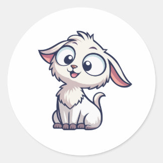 Cute Cartoon Animal Sticker