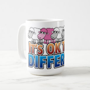 Cute Cartoon Animals - Be Different Coffee Mug