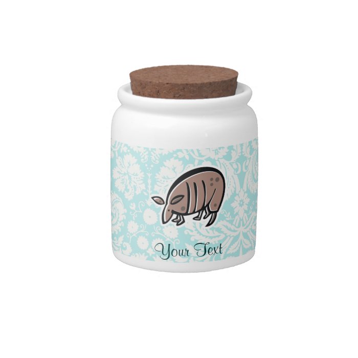 Cute Cartoon Armadillo Candy Dishes