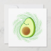 Cute Cartoon Avocado On Distressed Vortex (Front)