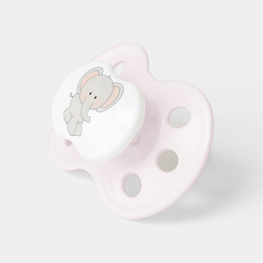 Cute Cartoon Baby Elephant Pacifier (Front Right)