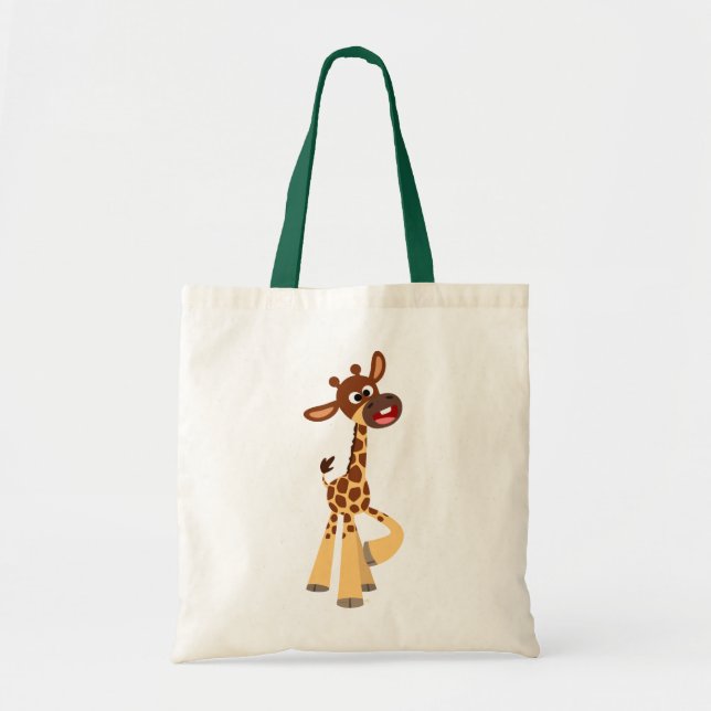 Cute Cartoon Baby Giraffe Bag (Front)