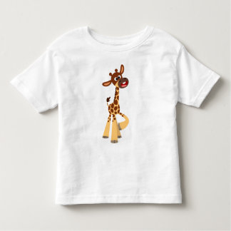 Cute Cartoon Baby Giraffe Children T-Shirt