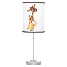 Cute Cartoon Baby Giraffe Table Lamp