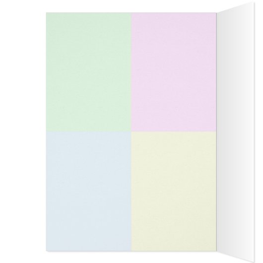 Cute Cartoon Baby Girl 1st Birthday (Inside (Left))