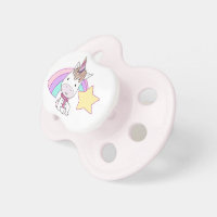 Unicorn shops pacifier