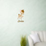 Cute Cartoon Bambi | Personalize Wall Decal