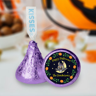 Cute Cartoon Bats Halloween Trick or Treat Hershey®'s Kisses®