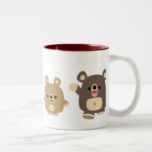 Cute cartoon Bears 2 mug