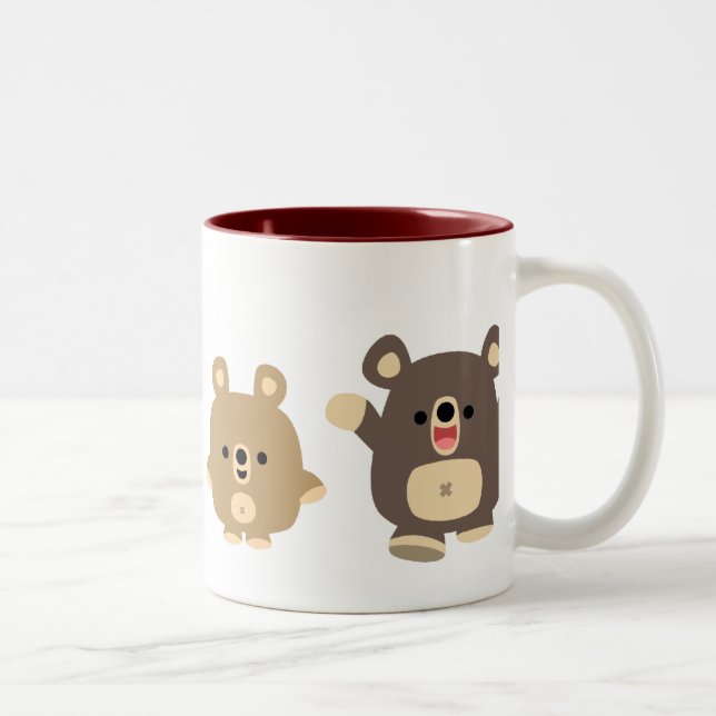 Cute cartoon Bears 2 mug (Right)