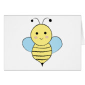 Cute Cartoon Bee (Front Horizontal)
