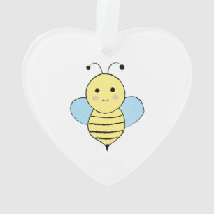 Cute Cartoon Bee Ornament