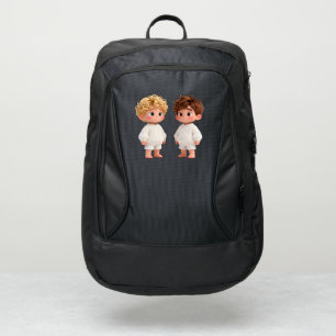 Cute Cartoon Best Friends Backpack   Kawaii Twin K