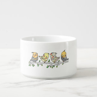 Cute Cartoon Birds Bowl