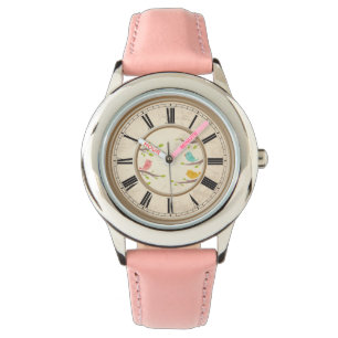 Cute Cartoon Birds Childrens Watch