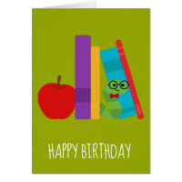 Hope Your Birthday is One for the Books Greeting Card, Book Lover Card,  Bookworm Birthday Card, Book Reader Birthday, Book Birthday Card 