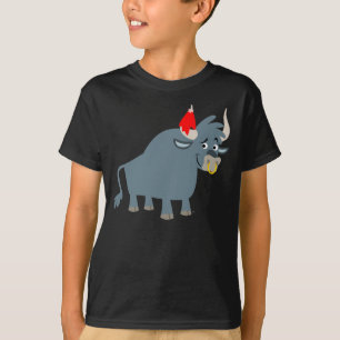 Cute Cartoon Bull children T-shirt