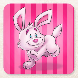 cute cartoon bunny coaster