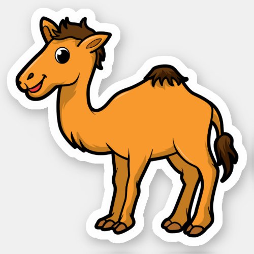 Cute Cartoon Camel Stickers