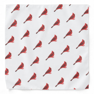 Cute Cartoon Cardinal Bandana