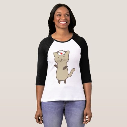 Cute Cartoon Cat T-Shirt