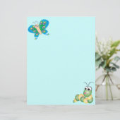 Cute Cartoon Caterpillar (Standing Front)