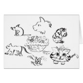 Cute Cartoon Cats (Front Horizontal)