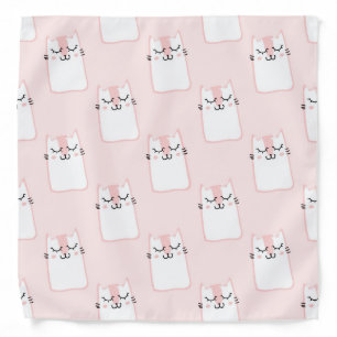 Cute Cartoon Cats Bandana