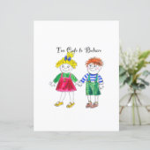 Cute cartoon childrens (Standing Front)
