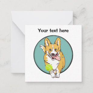 corgi thank you cards