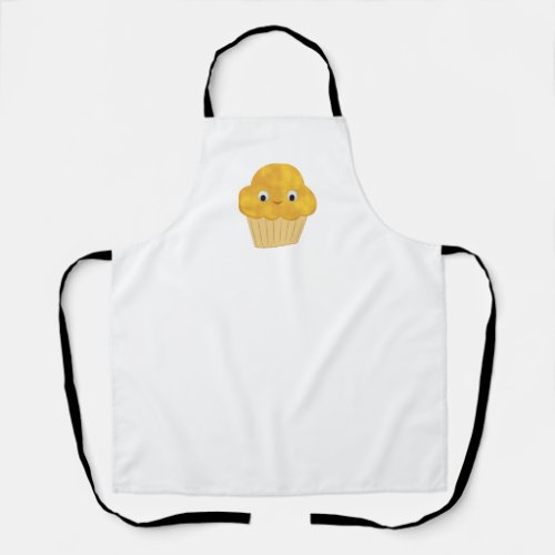 Cute Cartoon Corn Muffin Apron