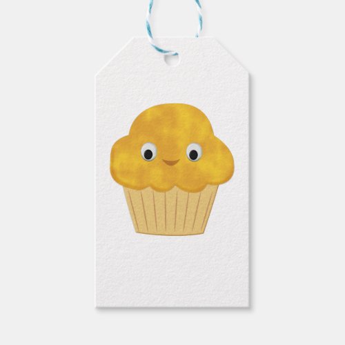 Cute Cartoon Corn Muffin Gift Tags