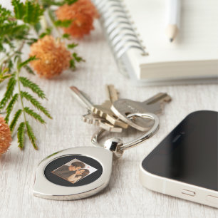 Cute Cartoon Couple Keychain