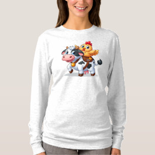cute cartoon cow/chicken T-Shirt