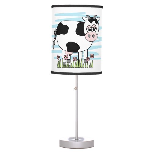 Cute Cartoon Cow  Table Lamp